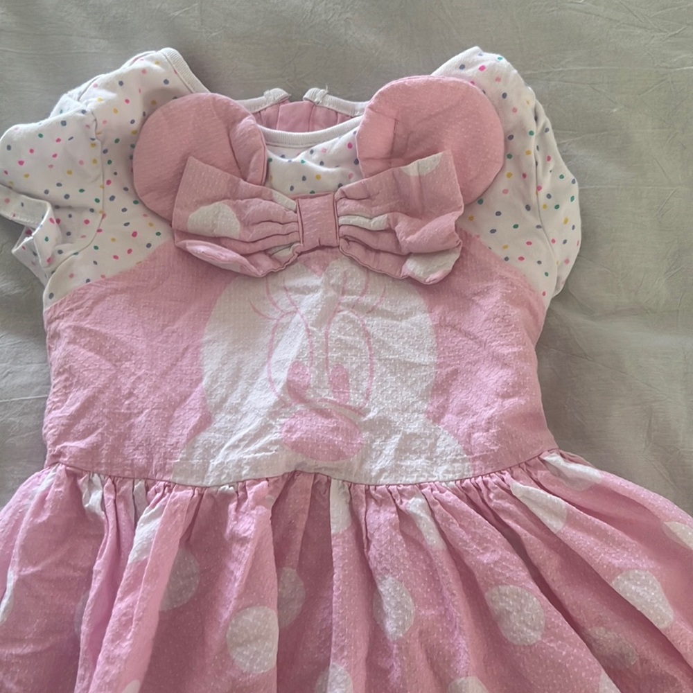 Size 6 girls Minnie Mouse dress from Disney Store